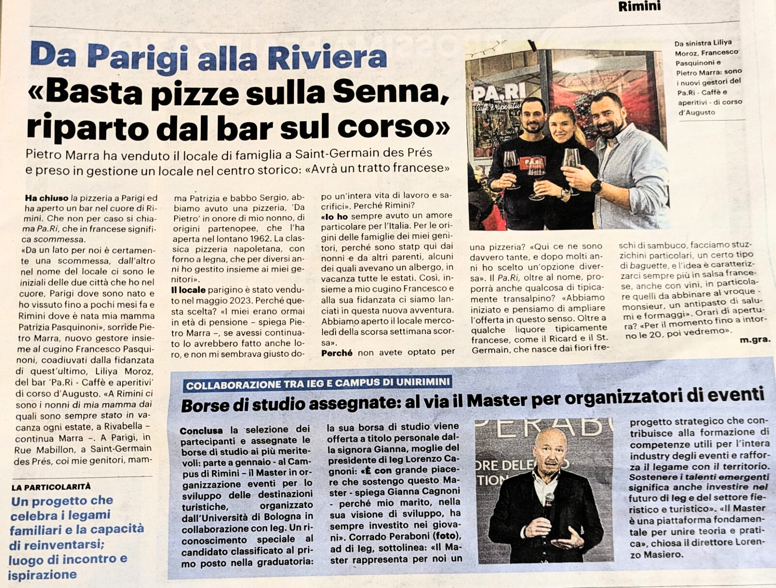 Da Parigi alla Riviera